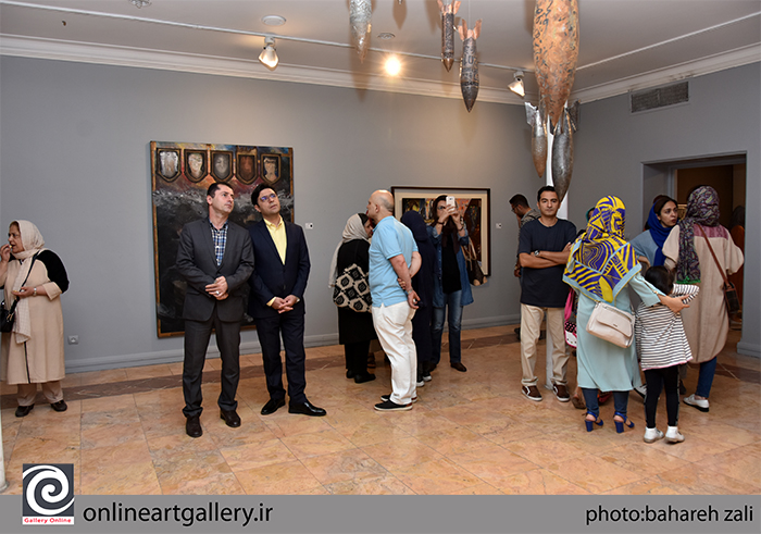 گزارش تصویری نمایشگاه "طبیعت بی جان 1+12" در خانه هنرمندان ایران (بخش اول)